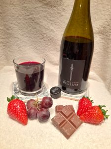 Wilson Gunn Bellum Wine and Chocolate with strawberries and grapes